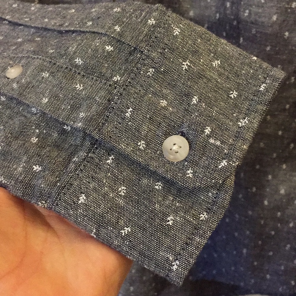 Grey Button Down - image 4